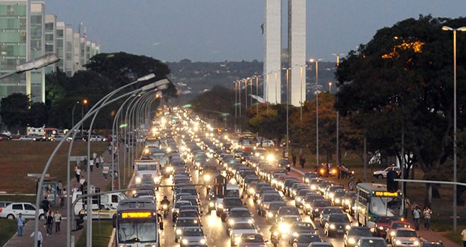 Trânsito Brasília - Arquivo CNT